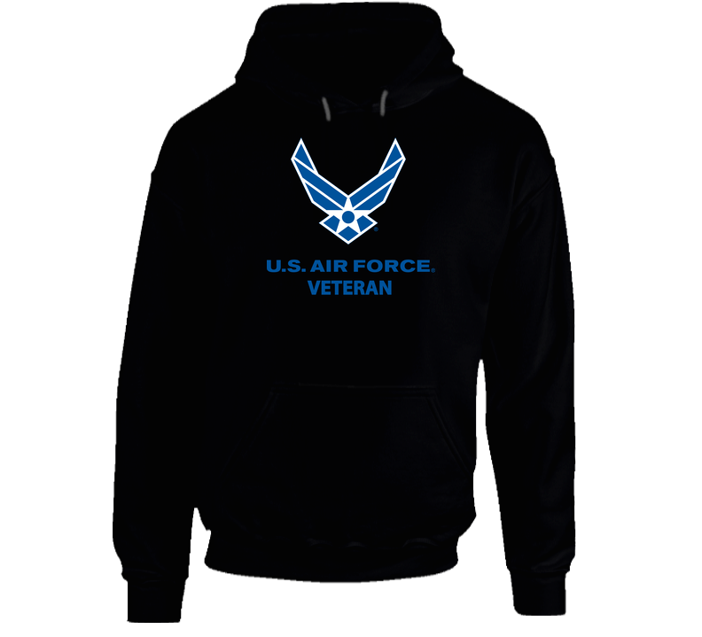 USAF Logo, TM Txt - U S Air Force - Veteran X 300 Hoodie