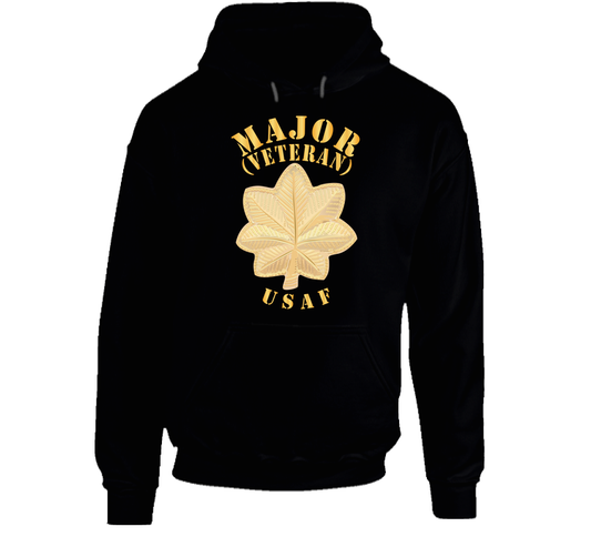 USAF - Major - Veteran - USAF X 300 Hoodie
