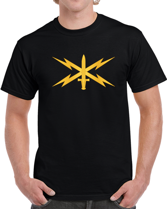 Army - Branch - Cyber Corps No Txt T Shirt