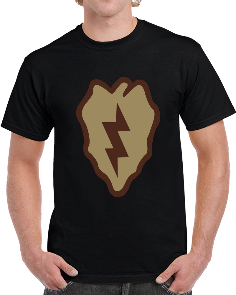 Army - SSI - 25th Infantry Division - Subdued Desert X 300 T Shirt
