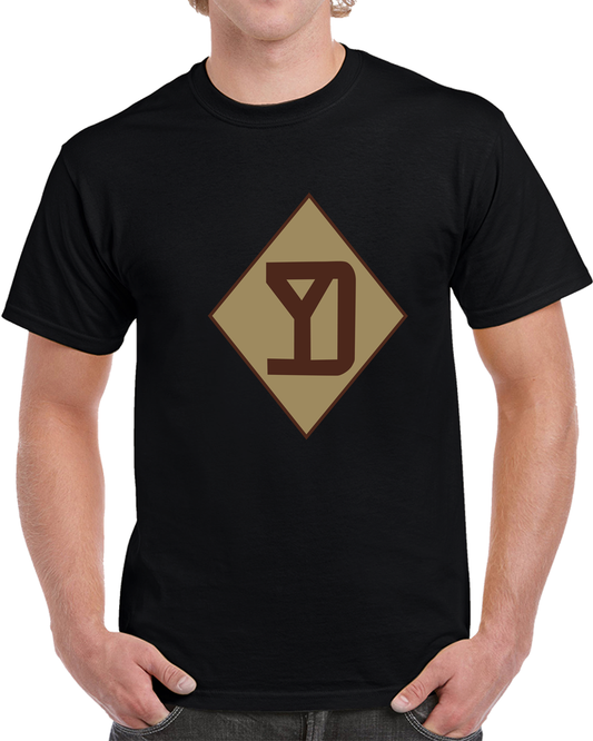 Army - SSI - 26th Infantry Division - Subdued Desert X 300 T Shirt