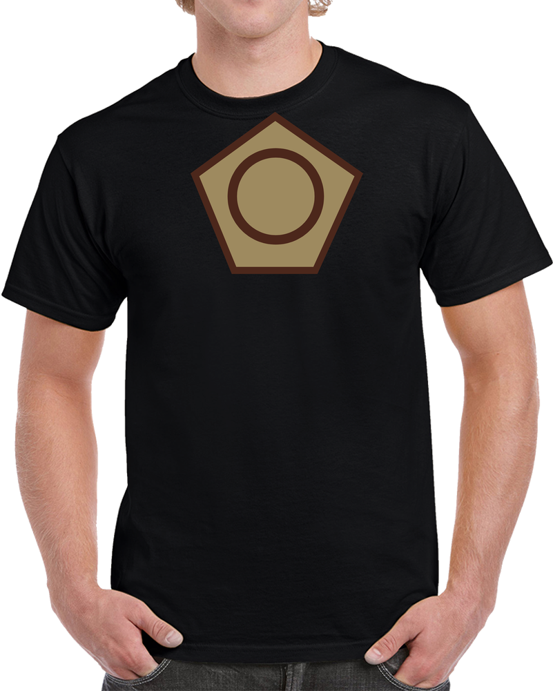 Army - SSI - 50th Infantry Division (phantom) - Subdued Desert X 300 T Shirt