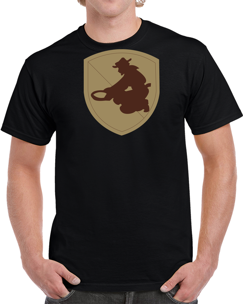 Army - SSI - 52nd Infantry Division (1946-1947) - Subdued Desert X 300 T Shirt