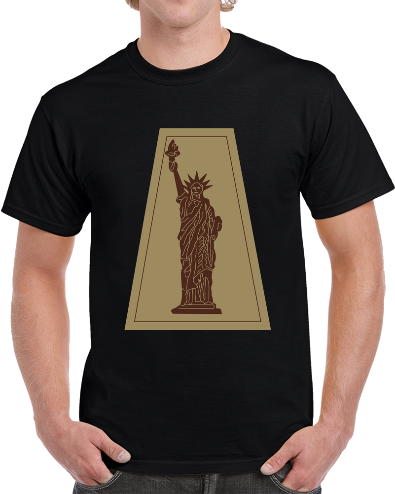 Army - SSI - 77th Infantry Division - Subdued Desert X 300 T Shirt