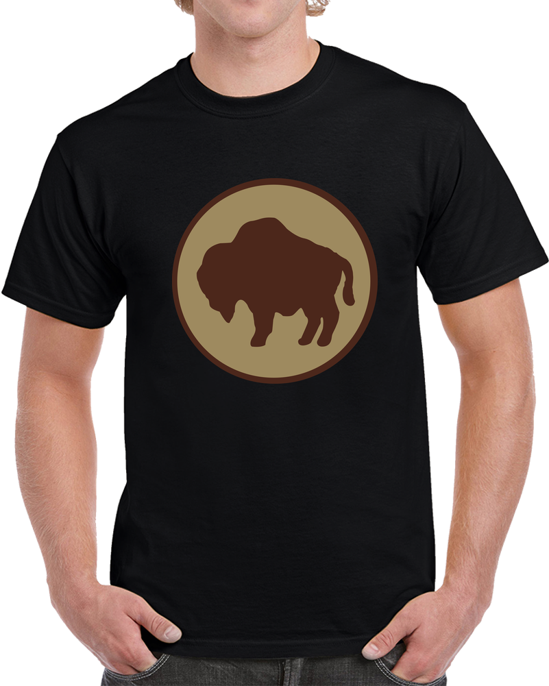 Army - SSI - 92nd Infantry Division - Subdued Desert X 300 T Shirt
