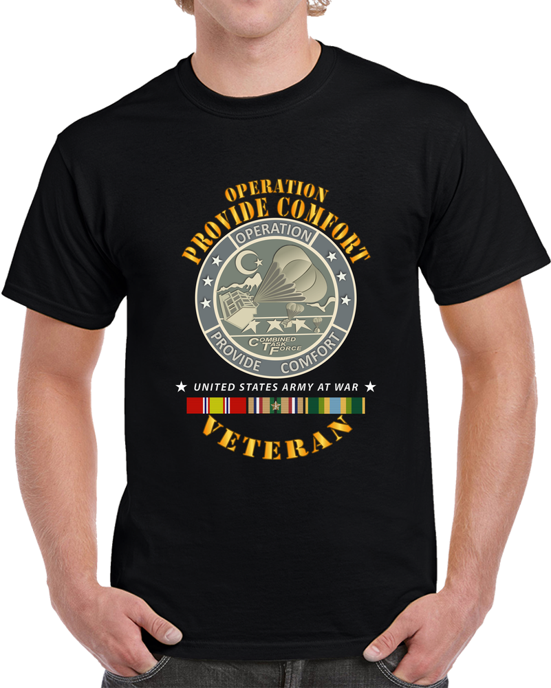 Army - Operation Provide Comfort w COMFORT SVC T Shirt