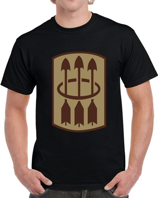 Army - SSI - 30th Air Defense Artillery Brigade - Subdued Desert X 300 T Shirt