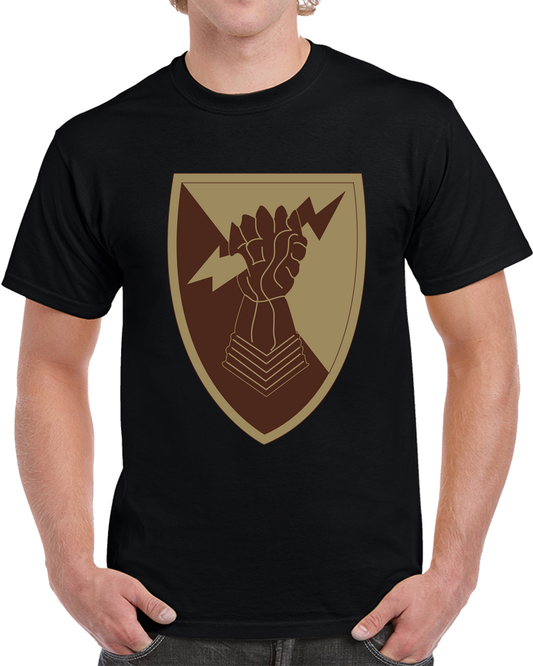 Army - SSI - 38th Air Defense Artillery Brigade - Subdued Desert X 300 T Shirt