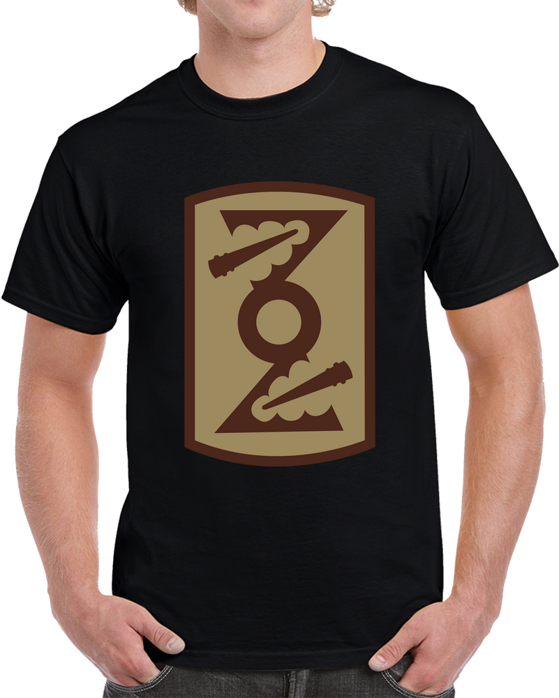 Army - SSI - 72nd Field Artillery Brigade - Subdued Desert X 300 T Shirt