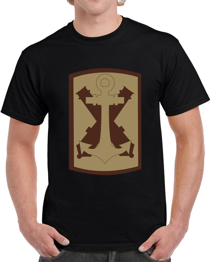 Army - SSI - 103rd Field Artillery Brigade - Subdued Desert X 300 T Shirt