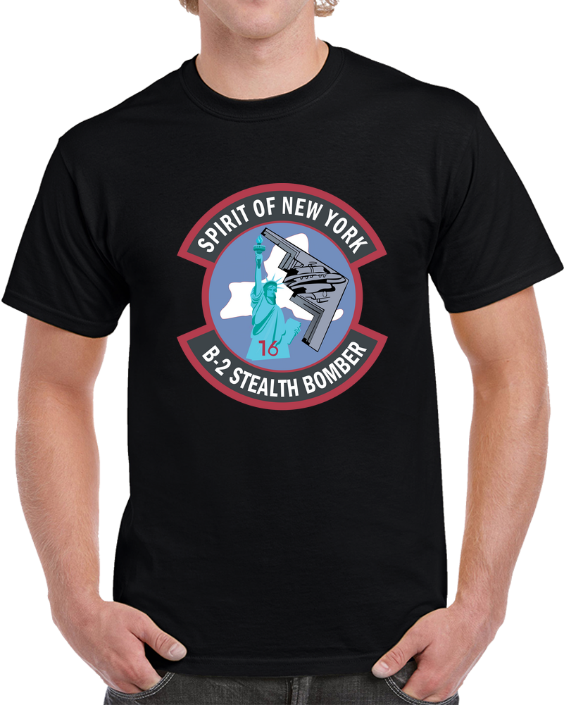 USAF - B2 - Spirit Of New York - Stealth Bomber Wo Txt X 300 T Shirt