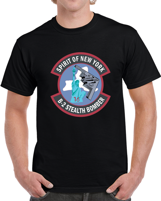 USAF - B2 - Spirit Of New York - Stealth Bomber Wo Txt X 300 T Shirt