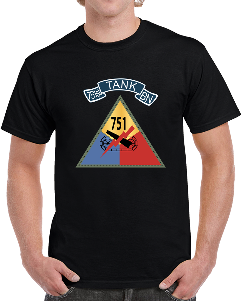 751st Tank Battalion W BN Number Wo Txt  X 300 T Shirt