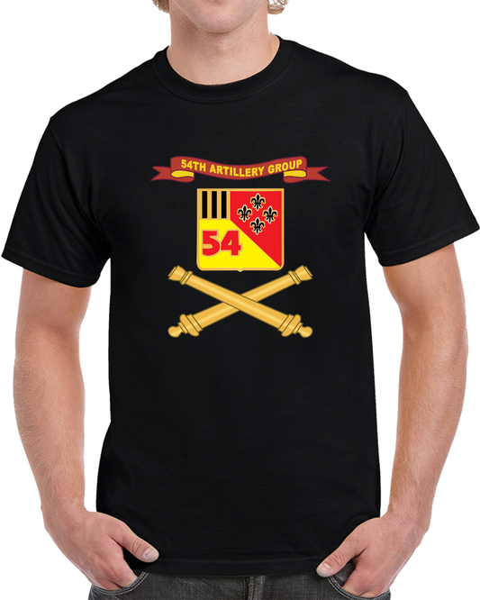 Army - 54th Artillery Group W Ribbon - Br - X 300 T Shirt