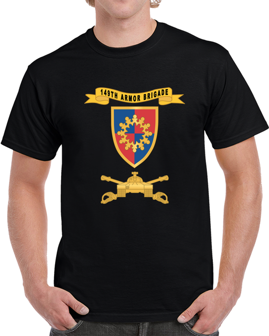 Army  - 149th Armor Brigade W Ribbon - Br X 300 T Shirt