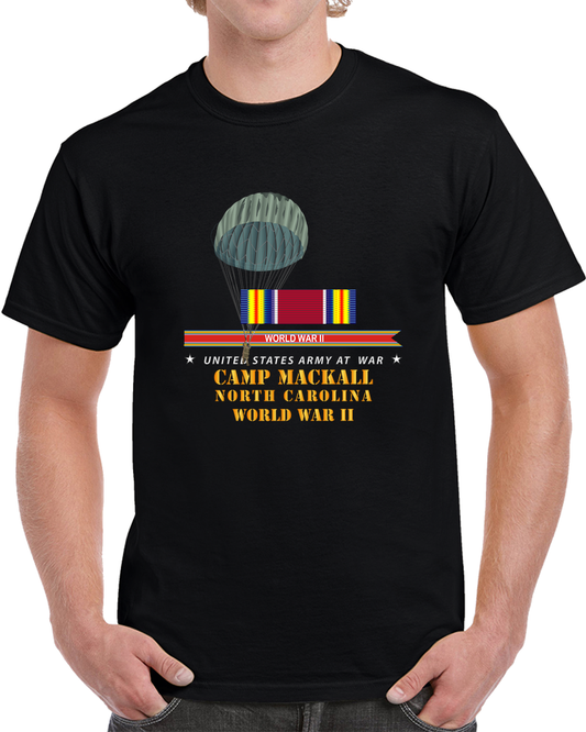 Army - Camp Mackall, NC  W SVC WWII W Streame W Jumper  X 300 T Shirt