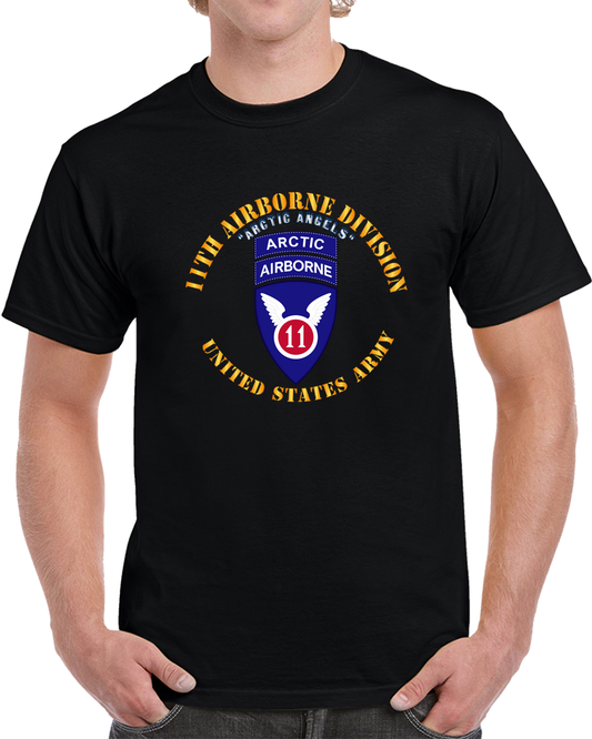 11th Airborne Division - Arctic Angels W Arctic Tab X 300 T Shirt