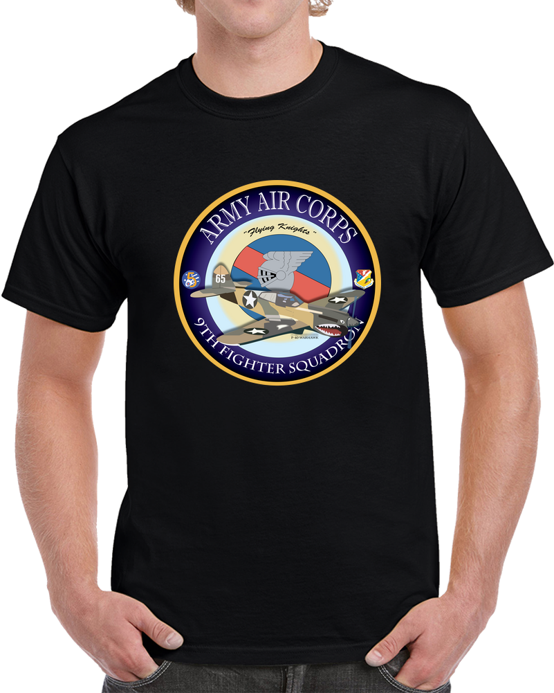 AAC - P-40 Warhawk - 49th FG - 9th Fighter Group X 300 T Shirt