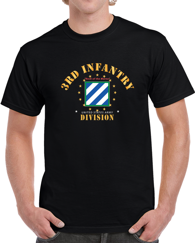 Army - 3rd Infantry Division - Rock Of The Marne X 300 T Shirt