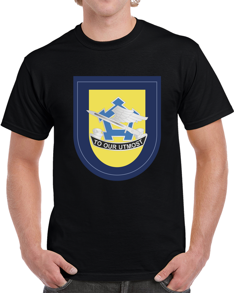 Army - Flash - DUI - 173rd Support Battalion wo Txt X 300 T Shirt