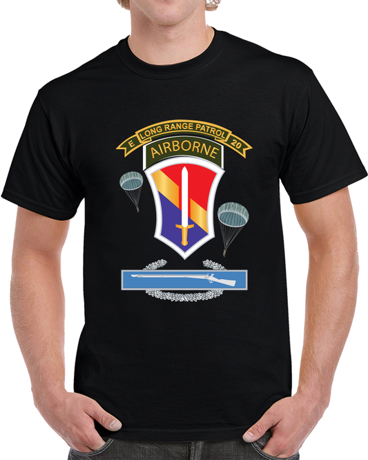 SSI - Vietnam - 1st Field Force - E-20 Inf w CIB - Para X 300 T Shirt