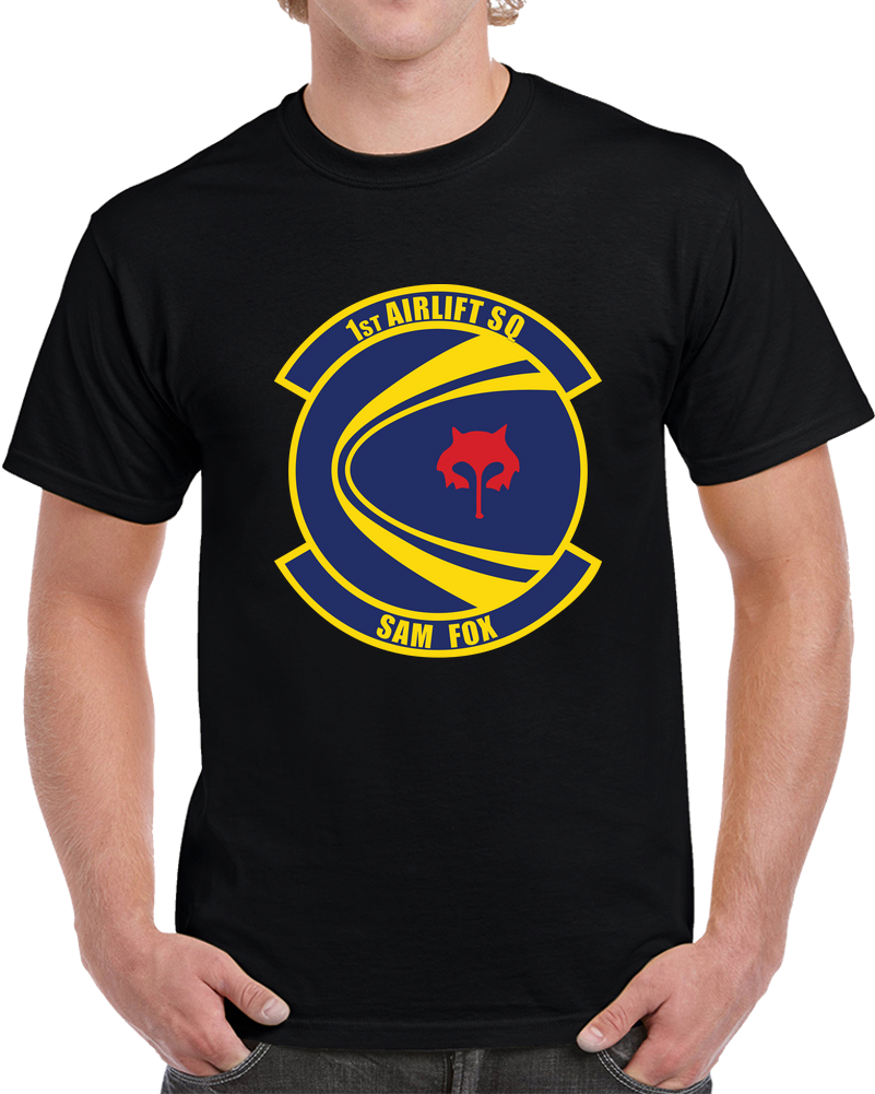 USAF - 1st Airlift Squadron Wo Txt X 300 T Shirt