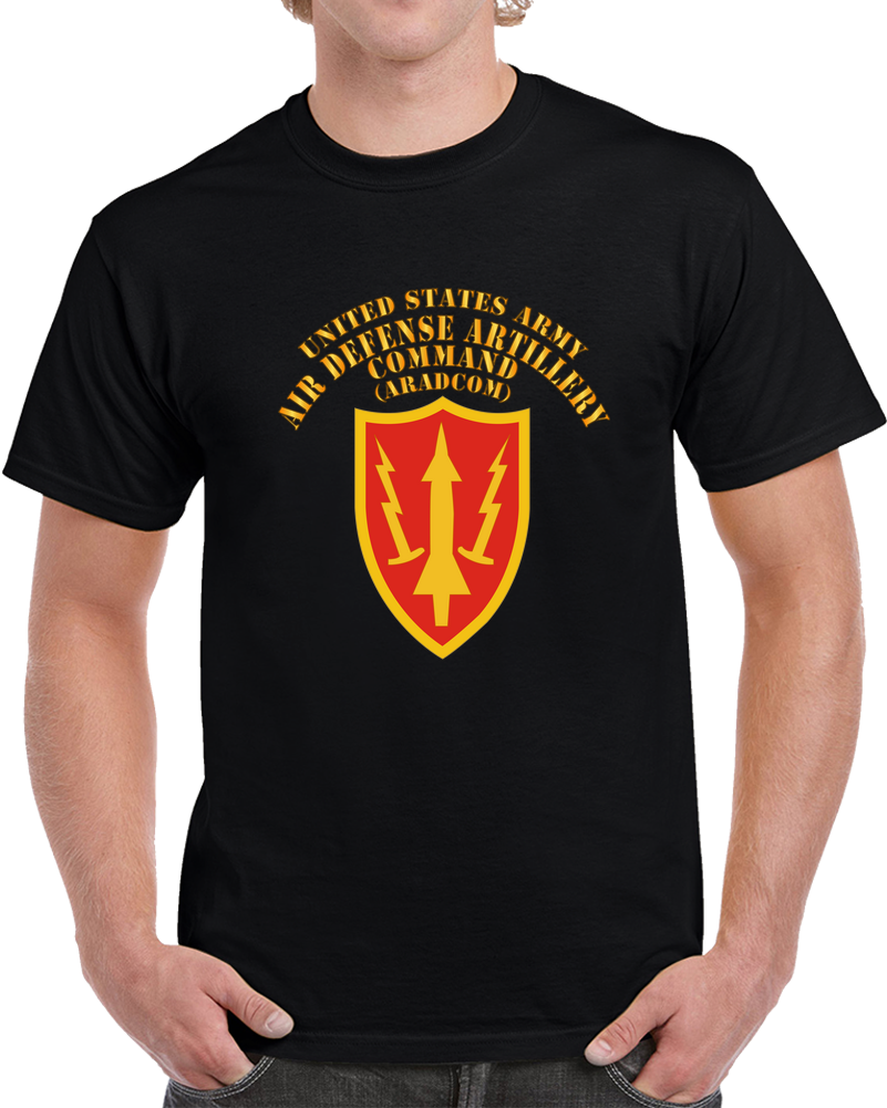 SSI - United States Army Air Defense Artillery Command - ARADCOM X 300 T Shirt