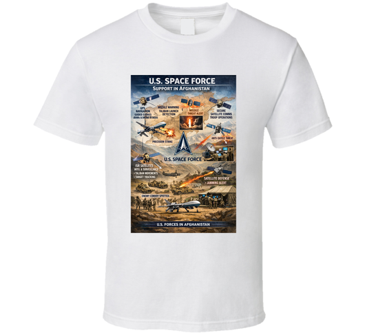 U.S. Space Force Operations In Afghanistan T Shirt