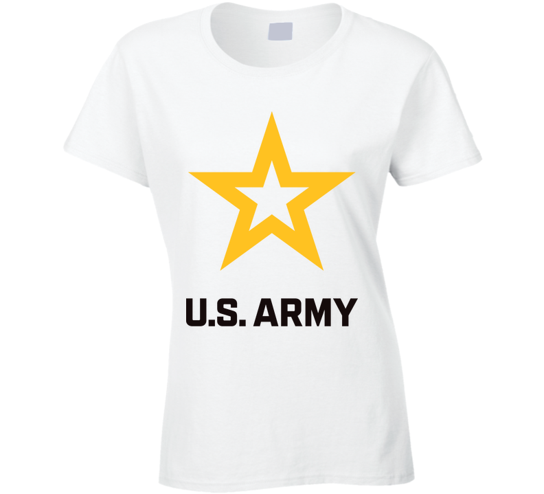 Army Star W Us Army X 300 Ladies T Shirt