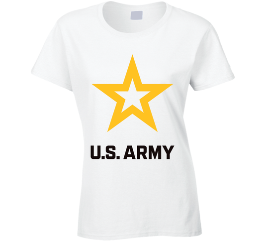 Army Star W Us Army X 300 Ladies T Shirt