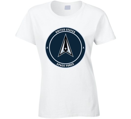 Ussf - Space Force Seal X 300 Ladies T Shirt