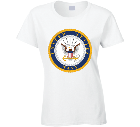 Ssi - Navy - United States Navy X 300 Ladies T Shirt