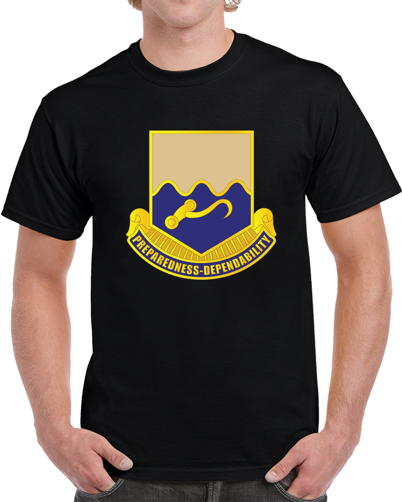 Army - DUI - 11th Transportation Battalion Wo Txt X 300 T Shirt