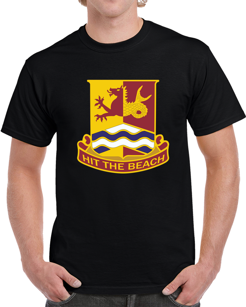 Army - DUI - 159th Transportation Battalion Wo Txt X 300 T Shirt