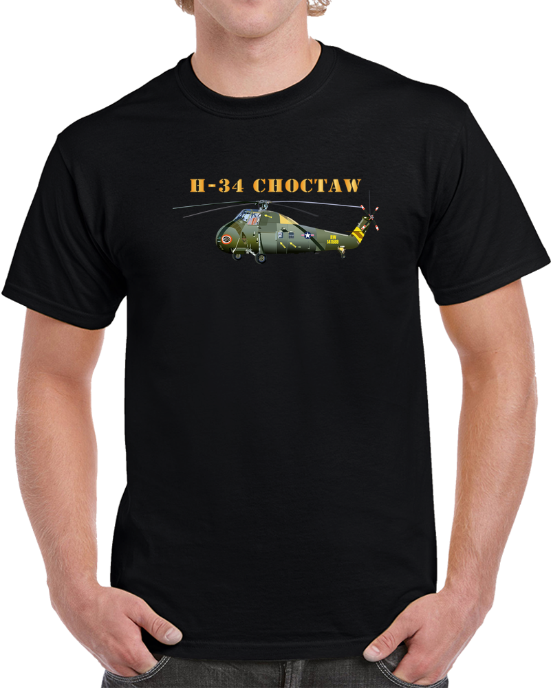H-34 Choctaw With Txt X 300 T Shirt