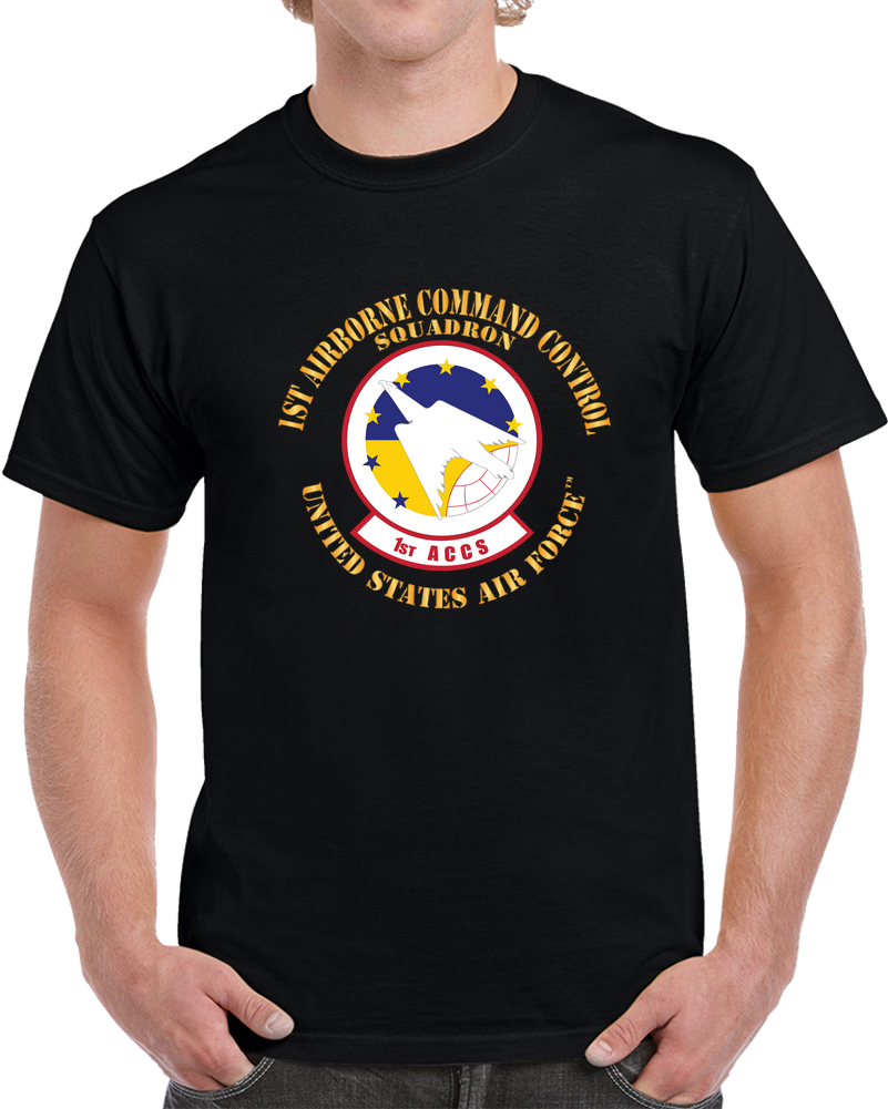 USAF - 1st Airborne Command Control Squadron X 300 T Shirt