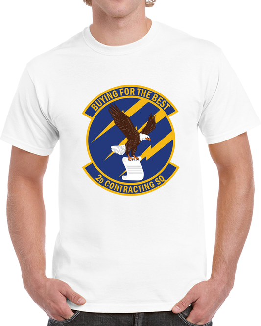 USAF - 2d Contracting Squadron Wo Txt X 300 T Shirt