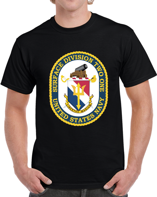 Navy - Surface Division 21 Wo Txt X 300 T Shirt