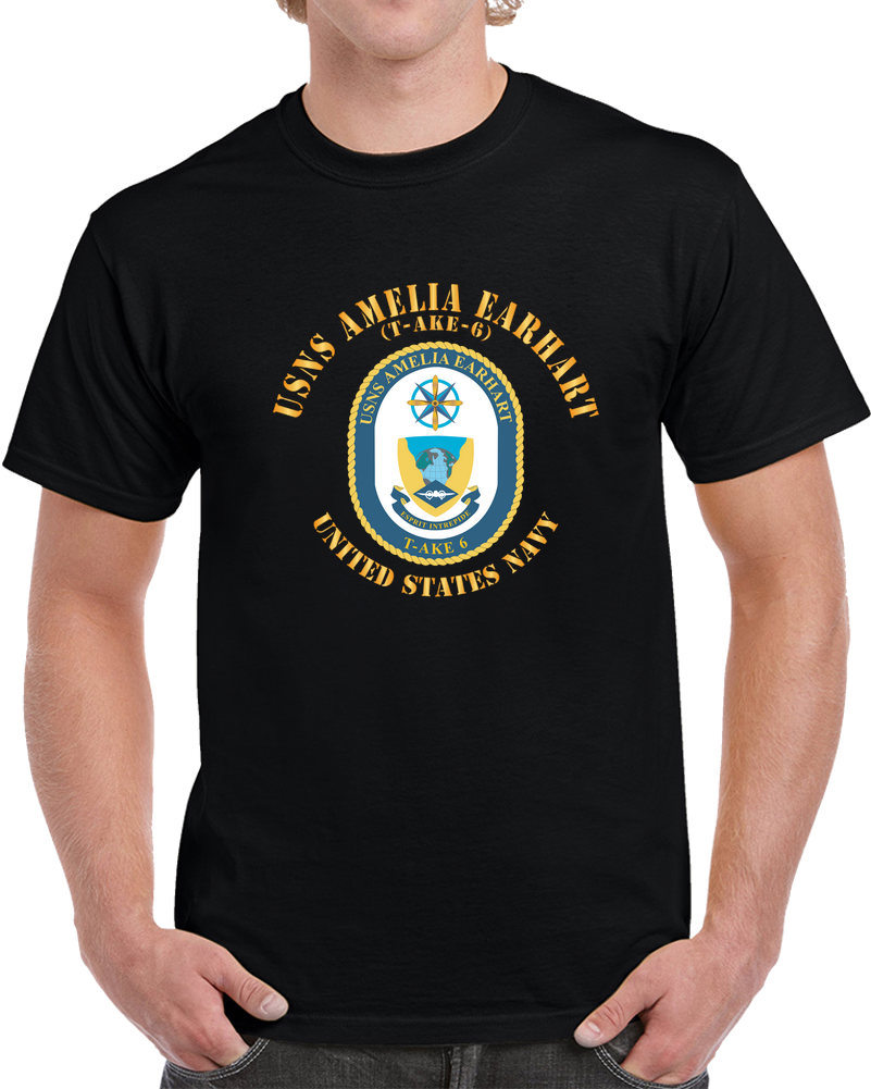 Navy - USNS Amelia Earhart (T-AKE-6) X 300 T Shirt