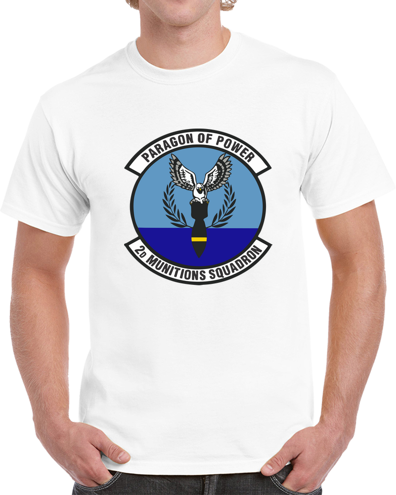USAF - 2nd Munitions Squadron Wo Txt X 300 T Shirt