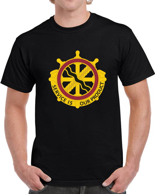 Army - DUI - 24th Transportation Battalion Wo Txt X 300 T Shirt