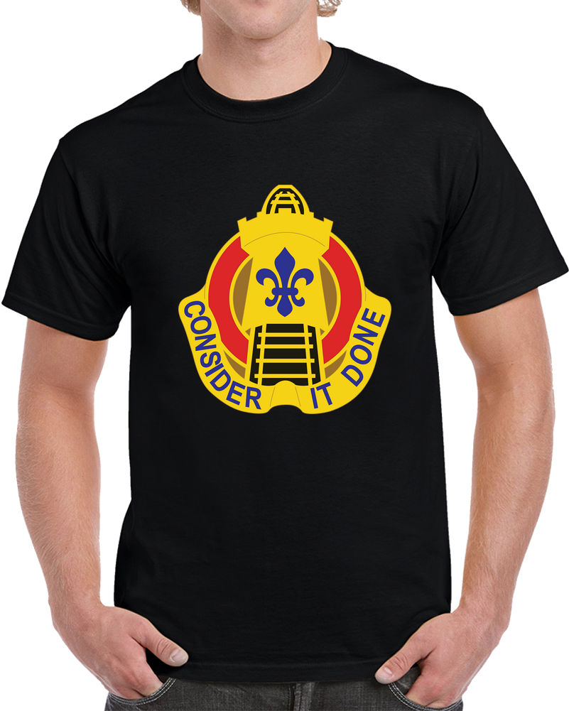 Army - DUI - 25th Transportation Battalion Wo Txt X 300 T Shirt