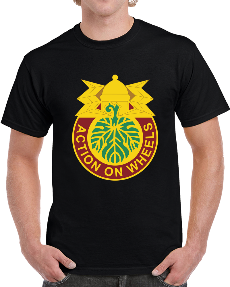 Army - DUI - 346th Transportation Battalion Wo Txt X 300 T Shirt