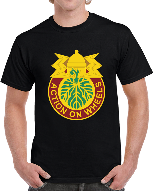 Army - DUI - 346th Transportation Battalion Wo Txt X 300 T Shirt