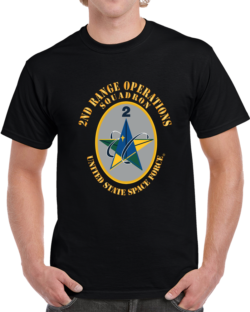 USSF - 2nd Range Operations Squadron X 300 T Shirt