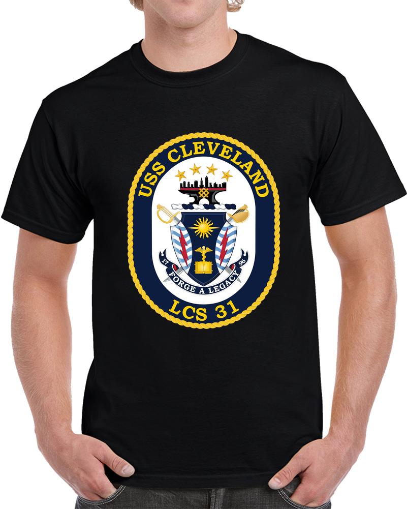 Navy - USS Cleveland (LCS-31) Wo Txt X 300-1 T Shirt