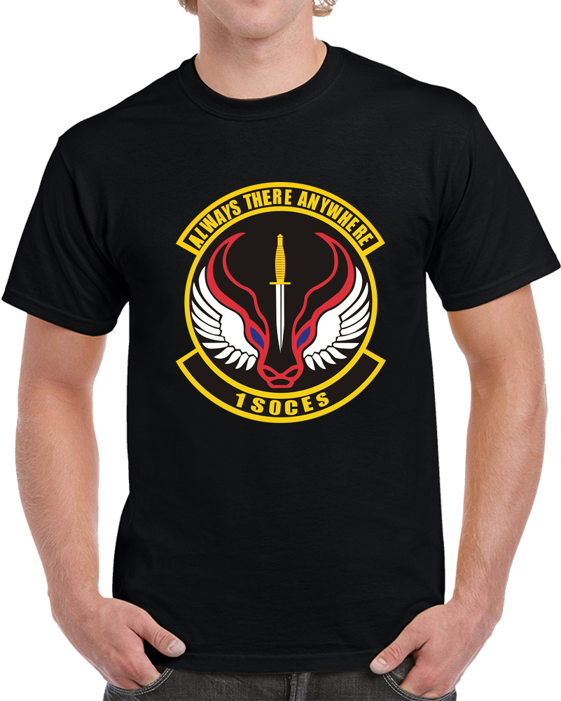 USAF - 1st Special Operations Civil Engineer Sq Wo Txt X 300 T Shirt
