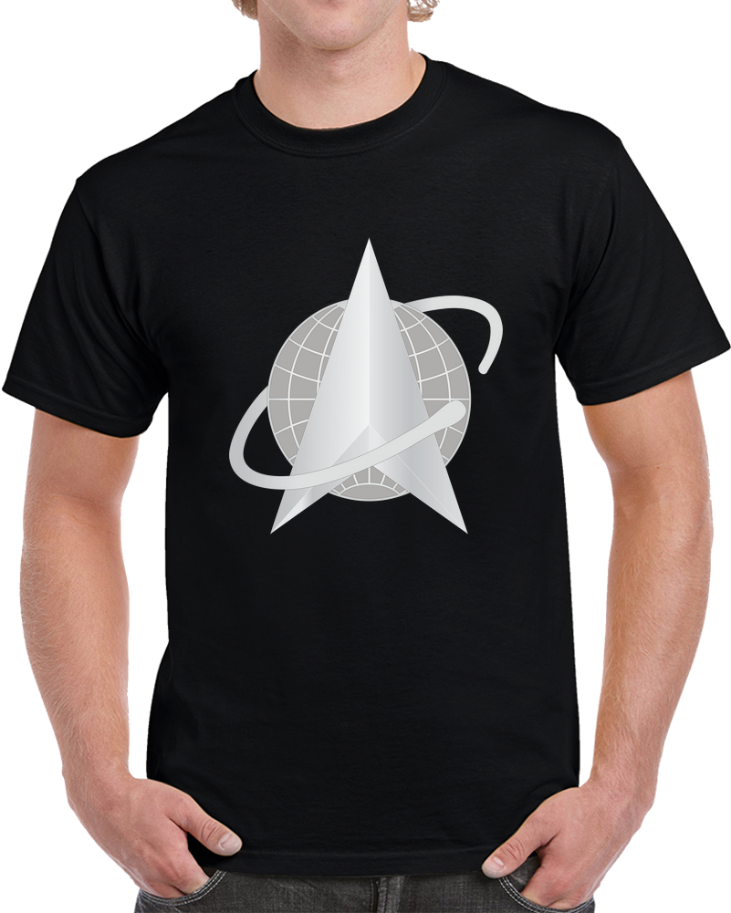 USSF - Delta Globe And Orbit Emblem, Cap Insignia X 300 T Shirt
