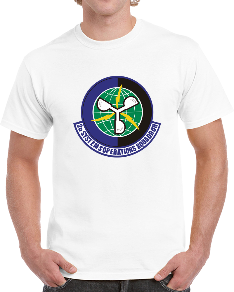 USAF - 2d Systems Operations Squadron Wo Txt X 300 T Shirt