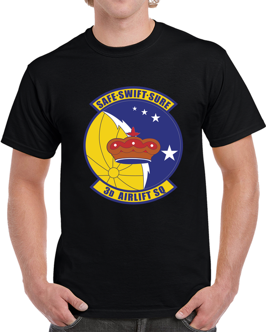 USAF - 3rd Airlift Squadron Wo Txt X 300 T Shirt